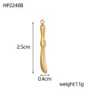 2 Uds. Amuleto de cuchillo - Oro