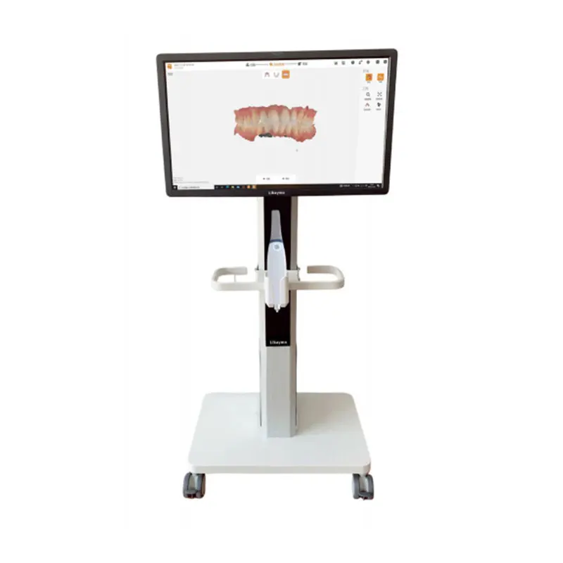 1217 Inch Monitor Use Mobile Dental Clinic Intraoral 3d Scanner Trolley Cart Buy Intraoral