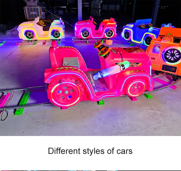 Wholesale Kids Electric Train Amusement Park Rides Christmas Mini Track ...