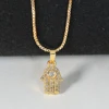 Collana con Pendente Placcato Oro 1
