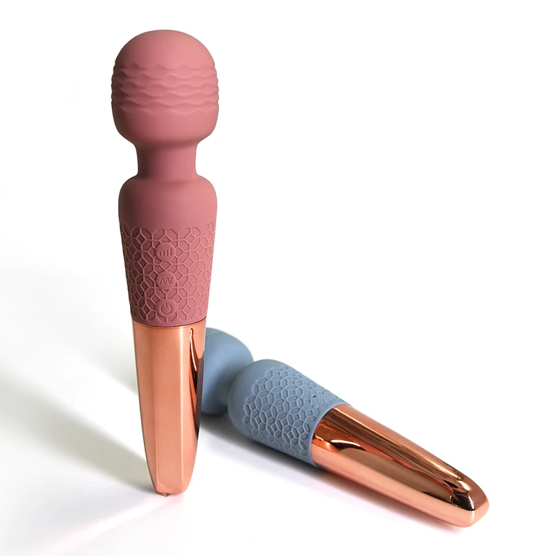 Strong Powerful Rechargeable Silicone Sex Vibrator Toys Adult for Female AV  Wand Massager Vibrator Sex Toys for Women G Spot