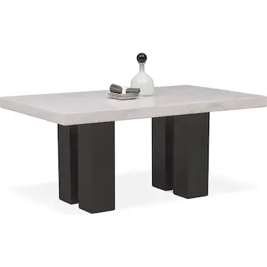 SH STONE Customized Home Furniture Design Gray Marble Tabletop Marble Top Dining Table with Metal Base Modern Royal Dining Set