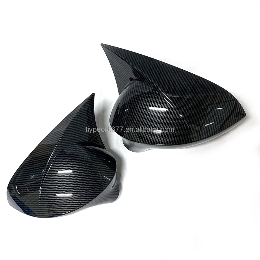 product tiypeor mirror cover cap for seat ibiza 2008 2017 abs wing mirror covers caps rearview mirror case cover accessory-5