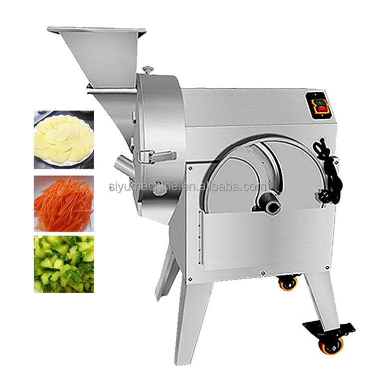 commercial automatic electric vegetable dice cutter mushroom cucumbercarrot  potato onion fruit tomato dicer machine in Henan, China