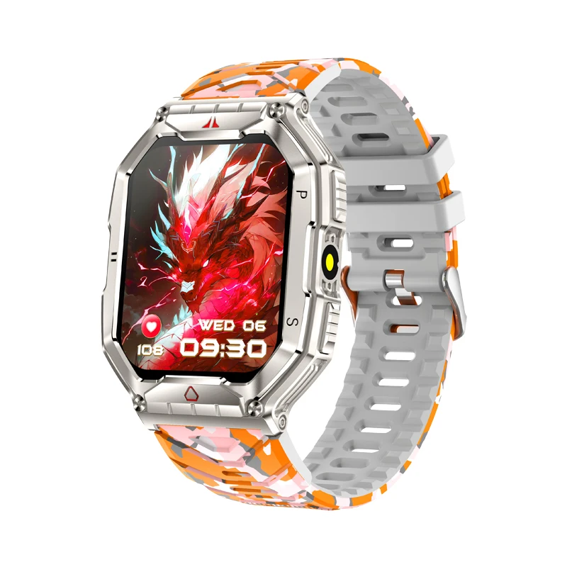 2024 KR82 Outdoor Sports Smart Watch for Men - Waterproof