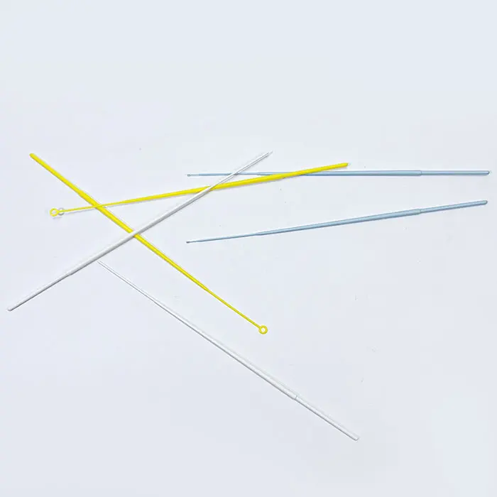 Bacteriological Lab Use Reusable Medical 1ul 10ul Plastic Disposable Inoculating Loops Sterile Steel Wire Loop