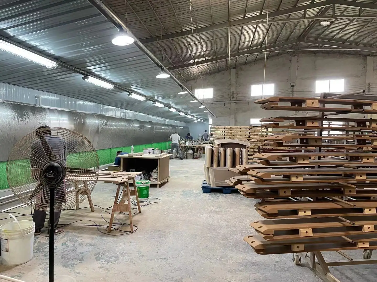 New factory painting room
