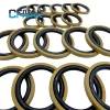 Bronze filled PTFE sliding ring  NBR FKM Oring