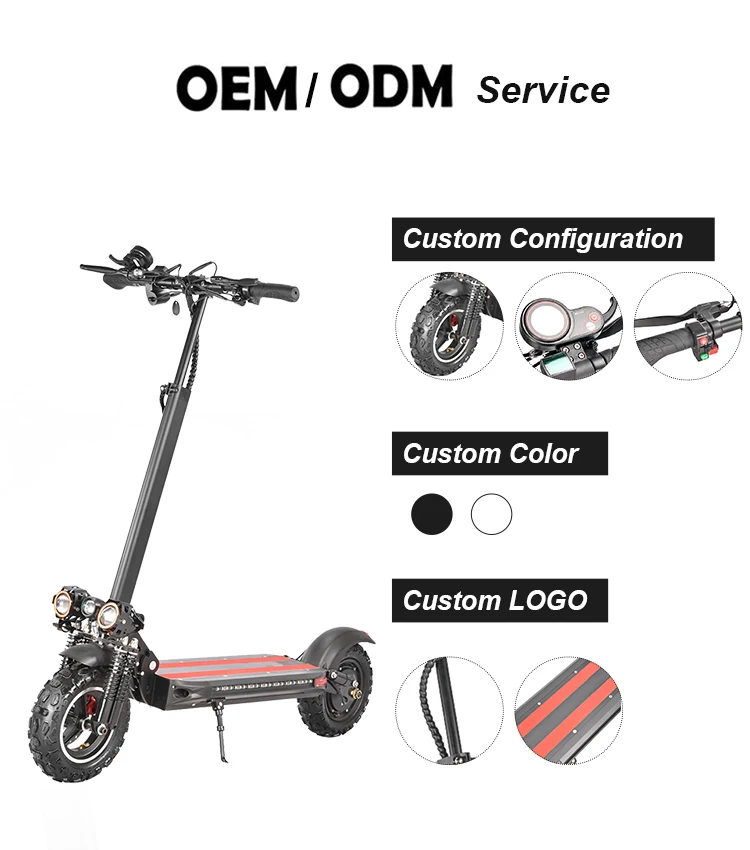 Newest Threelight 11 Inch Off Road Escooter High Speed 60kmh 48v 1200w Motor Foldable Electric