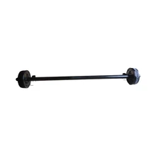 Factory Wholesale American-style Trailer Axle Customized Diameter 5 Lug 3500 lb Trailer Axle With Brakes