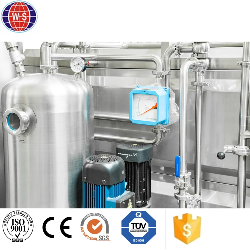 Industrial Use 2000lph Plate Uht Sterilizer for Coconut Water