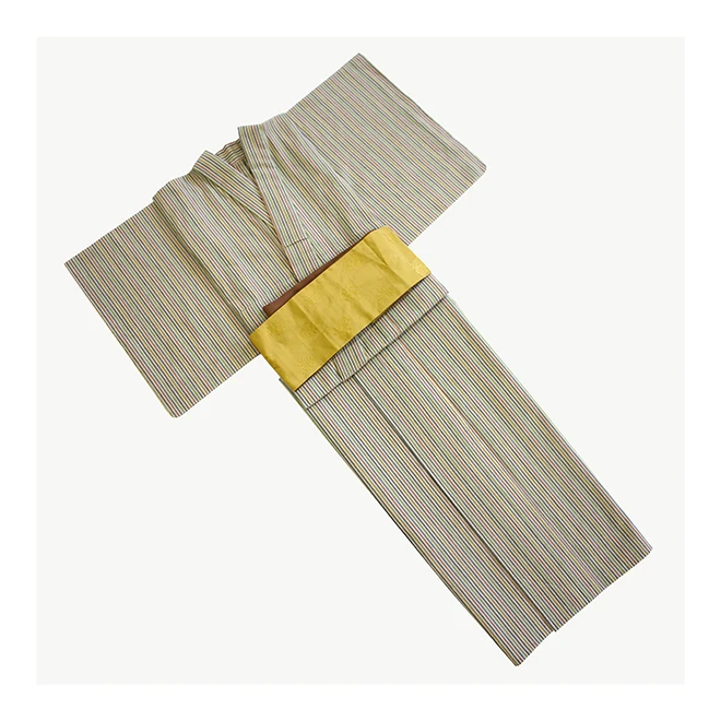 Японские сувениры, винтажное повседневное кимоно с зернистой фактурой горячего лета, традиционное кимоно
