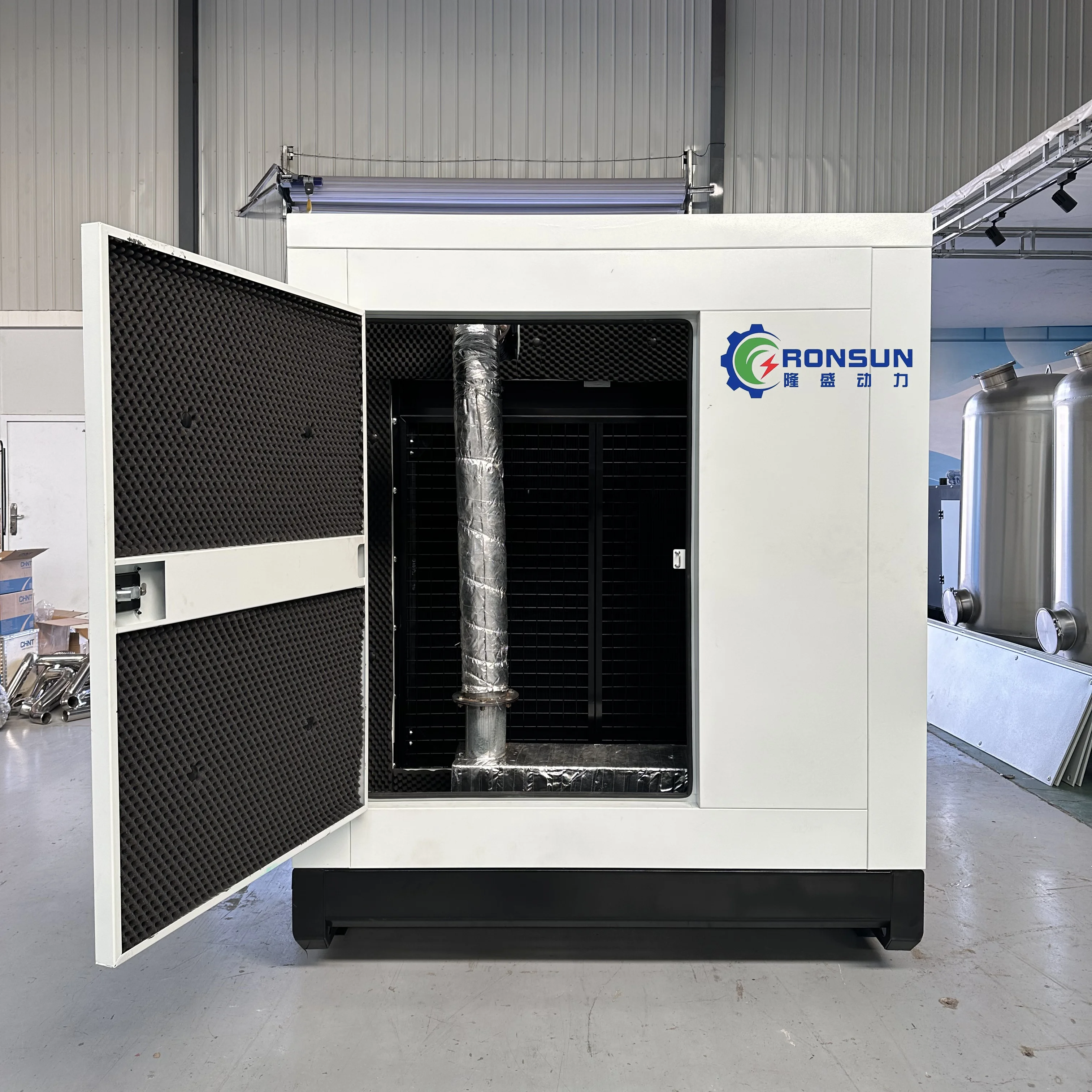250kw LPG Gas Generator Set with Original Jenbacher Gas Powered Engine for 1MW/1000KW Methane Gas Power Plant