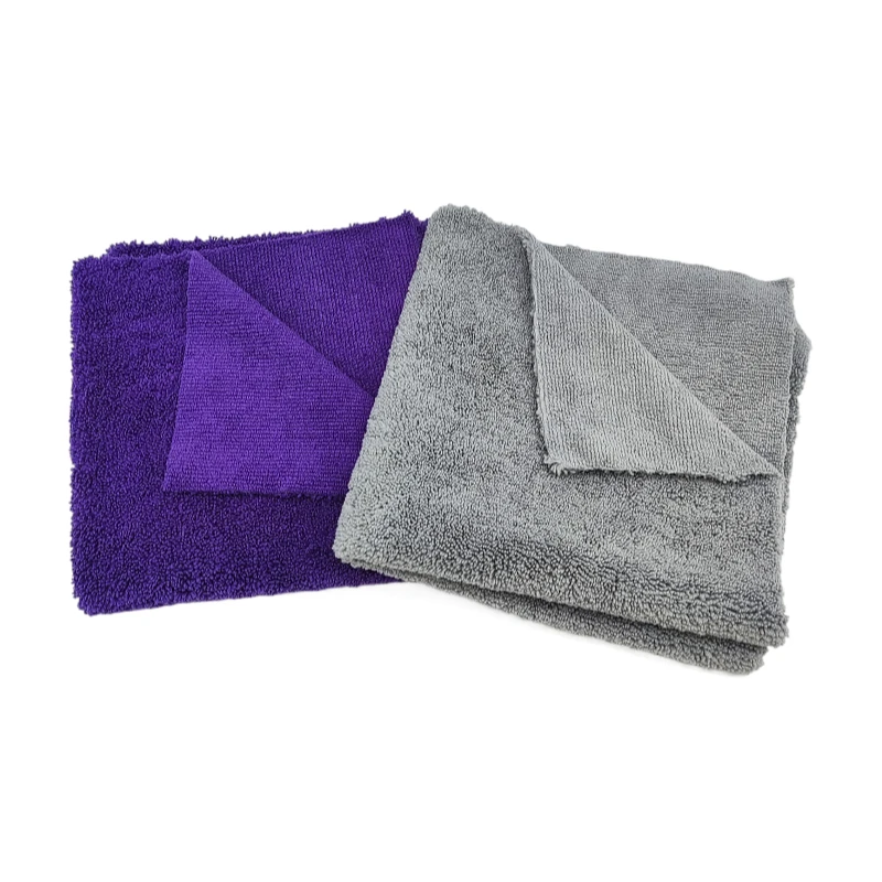 Edgeless Microfiber High Low Pile Cleaning Cloth Microfiber Long Short