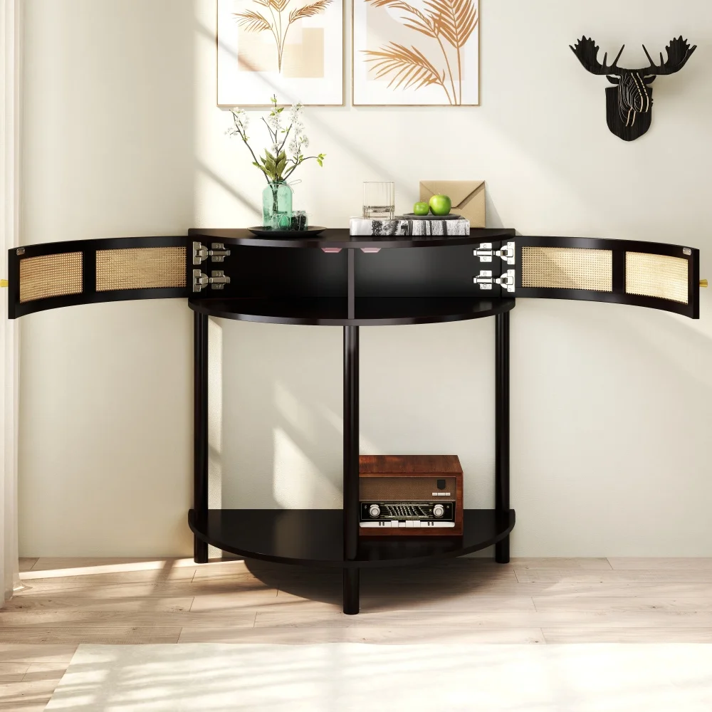 Elvarenae Ravelle Half-Moon Console Table — product detail
