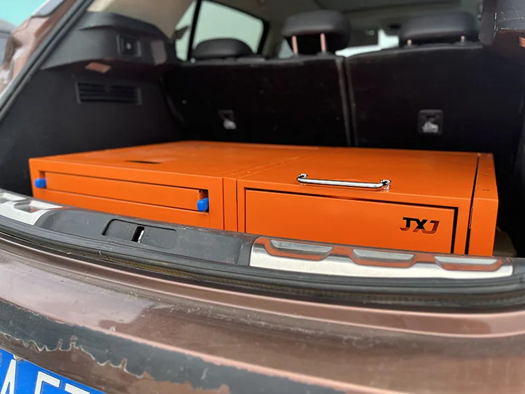 Cj02 Liftable Car Camping Kitchen Magic Box Slide Out Camping Kitchen