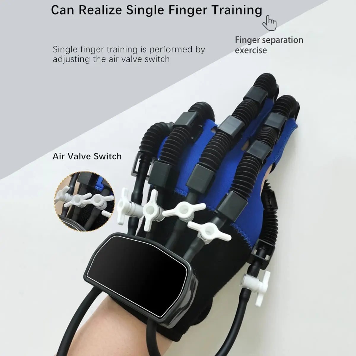 Finger Rehabilitation Trainer Robot Hand Gloves Rehabilitation Robotic