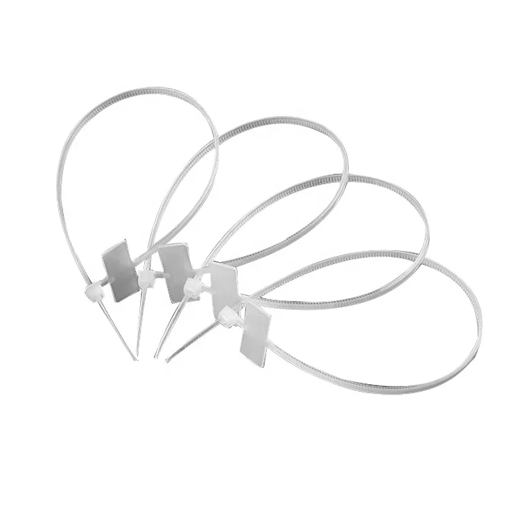 New Arrival Latest Design High Quality Plastic Maker Nylon Printed Logo Label Cable