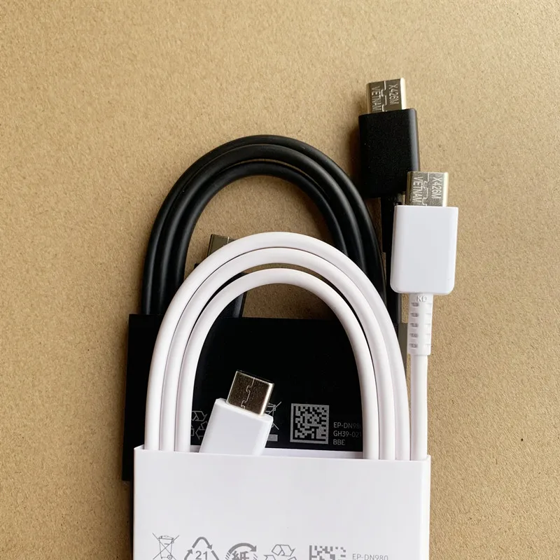 Original Factory 1M Type C Cable PD Charger Cord Kabel Tipo C Kabel  for Samsung S25 S22 A11 A21 A30 M30 M40 M50 A80 A90