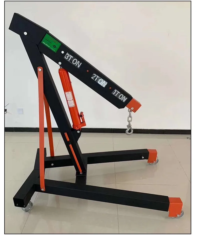 2 Ton Hydraulic Jack Manual Foldable Portable Shop Lift Crane Hoist Engine Shop Crane Buy 2