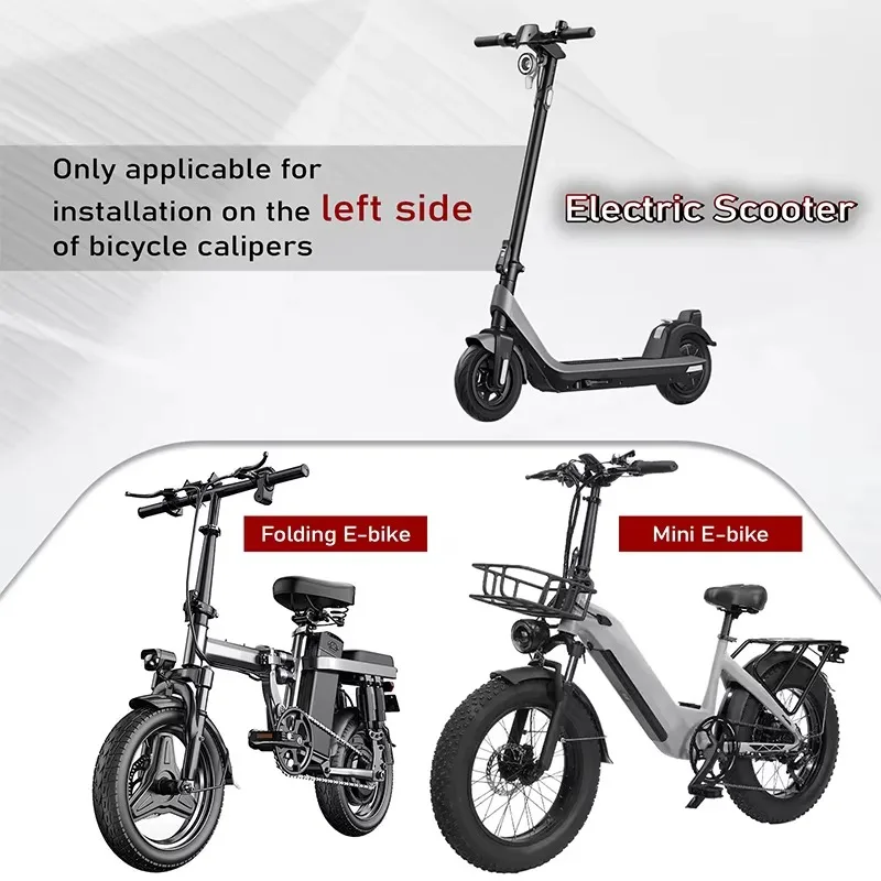 ODM/OEM BUCKLOS  E-Bike Hydraulic Brake 1150mm 1950mm 4-Piston Power Off Hydraulic Disc Brake for Ebike Scooter MTB Bike Parts