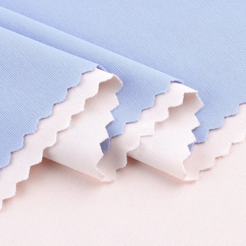 Polyester/Ly Cra Lining Fabric Micro Cool Wholesale Elastic Polyester Spandex Blend Fabric for Clothing
