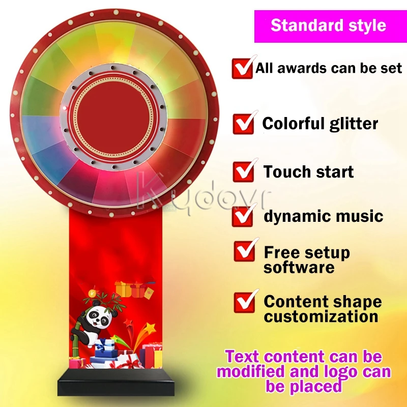 Electronic Bundle Raffle Electric Lucky LED Light Chance Raffle Game Drum Activity