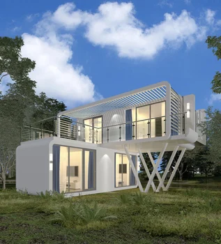 Prefabricated Houses Modern Modular 20ft 40ft Pod Movable House Smart Apple Cabin Sleeping Container House