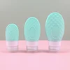 Green Silicone Refillable Bottle