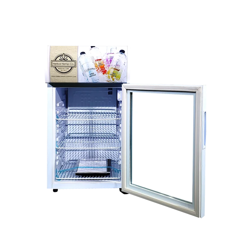 Meisda Wholesale Factory Price Mini Table Top Glass Door 40L Energy Drink Display Fridge