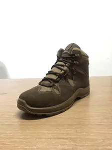 Men's Brown Boots Comfortable Italian Hiking Footwear From Peruvian Factory Waterproof Safety Shoes for Autumn Winter Season