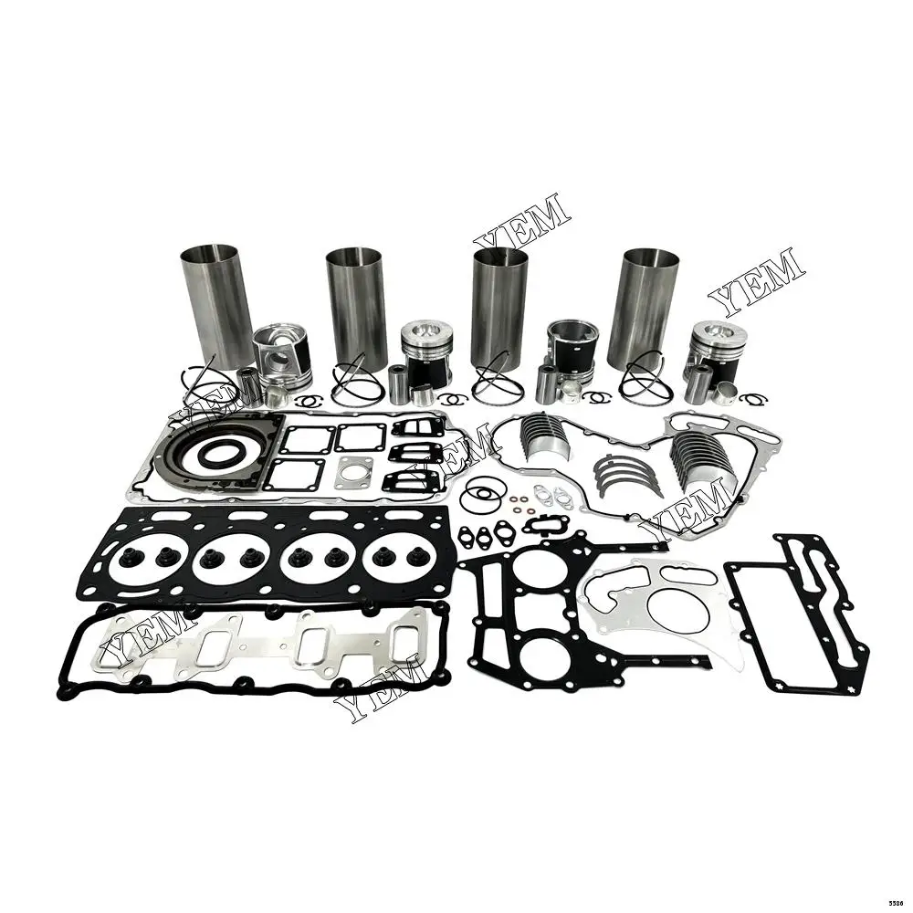 Factory Supply Construction Machinery Parts C4.4 Repair Kit With Bearings Piston Rings Liner Gaskets for Caterpillar