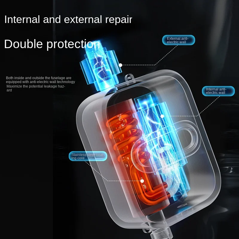 Quick Heating Mini Water Heater Small Constant Temperature Instant Electric Water Heater Shower Set