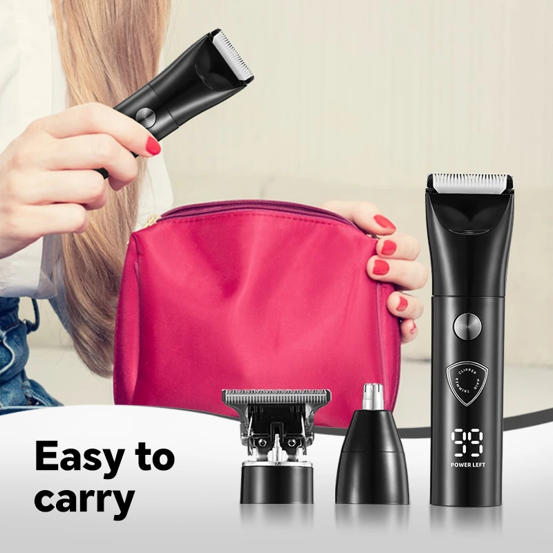 Multifunctional USB Charging Full Body Electric Hair Clipper Shaver Private Electric Push Shear for Household Car Use for RV supplier