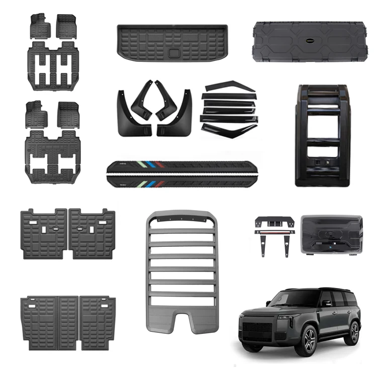 For Rox 01 Exterior Interior Accessories Floor Mat Back Seat Mat Rear Trunk Mat Window Visor Mudguard EV Car Accessories