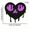 Gothic style fabric patch 4#