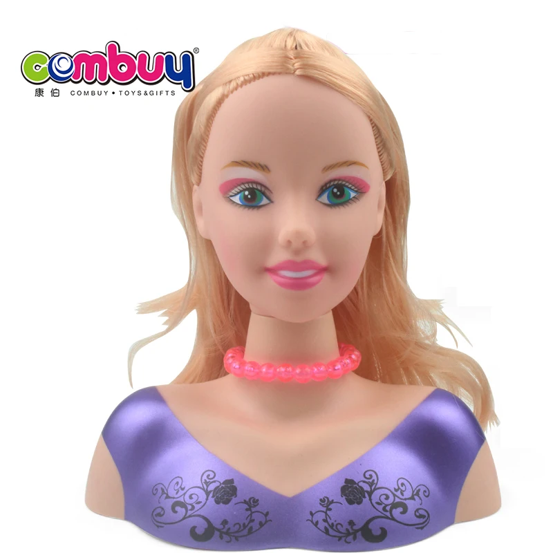 Source DIY cabelo metade modelo bonecas menina jogo de vestir