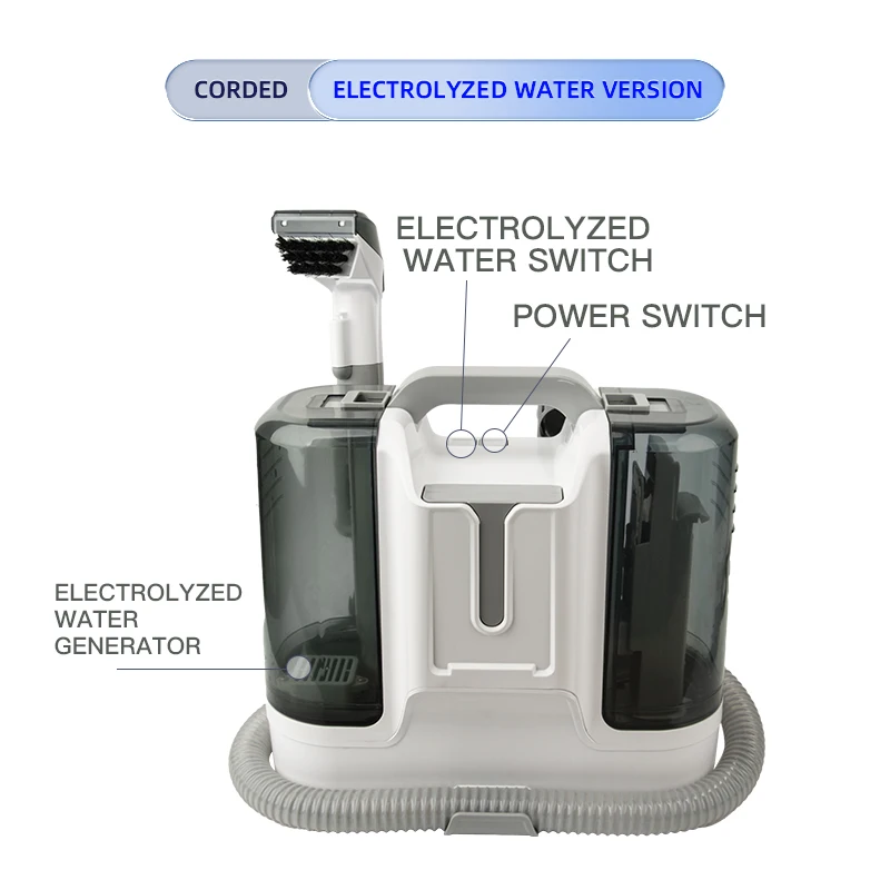 ZEK K15 Portable Electric Wet Dry Carpet & Sofa Cleaner Handheld Household Cleaning Vacuum for Cars Made in China