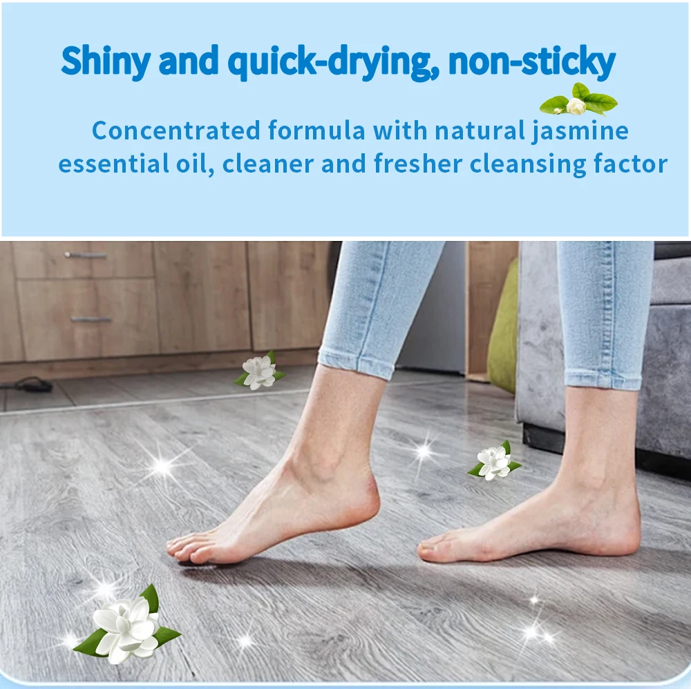 Shiny and quick-drying, non-sticky Concentrated formula with naturaliasmine essential oil,cleaner and fresher cleansing factor