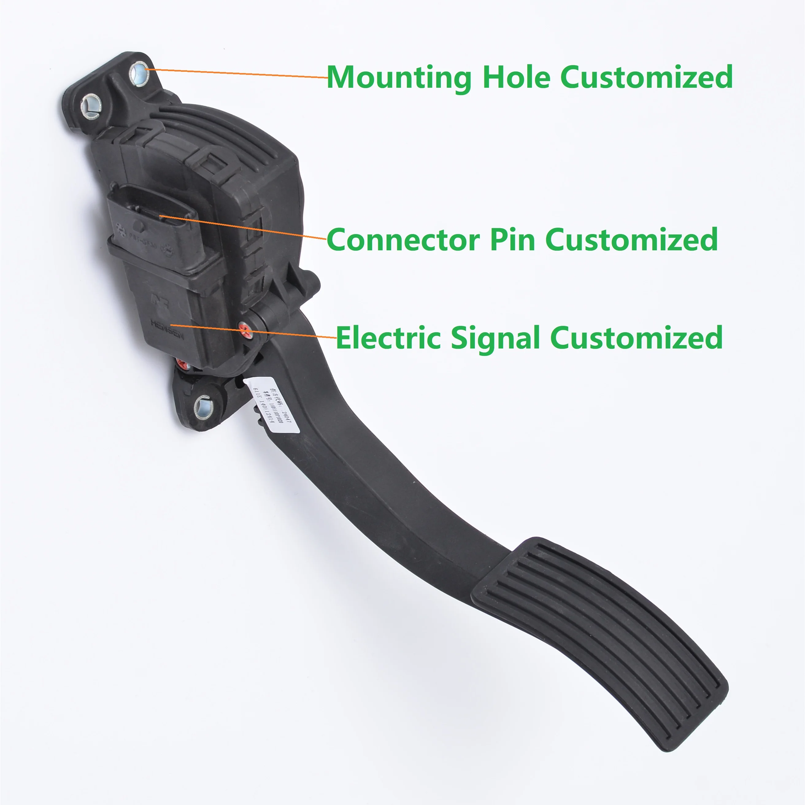 Car Parts 0-5v Electric Vehicle Foot Electronic Throttle Accelerator ...