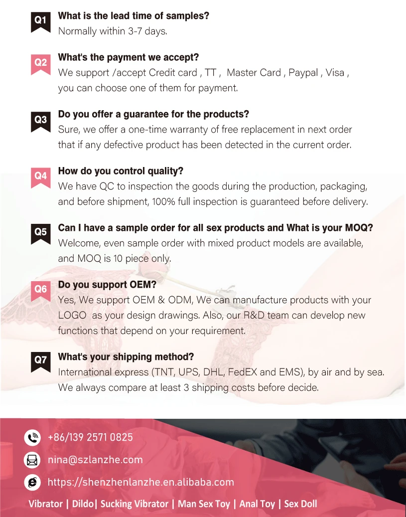 Product information and FAQ reference guide