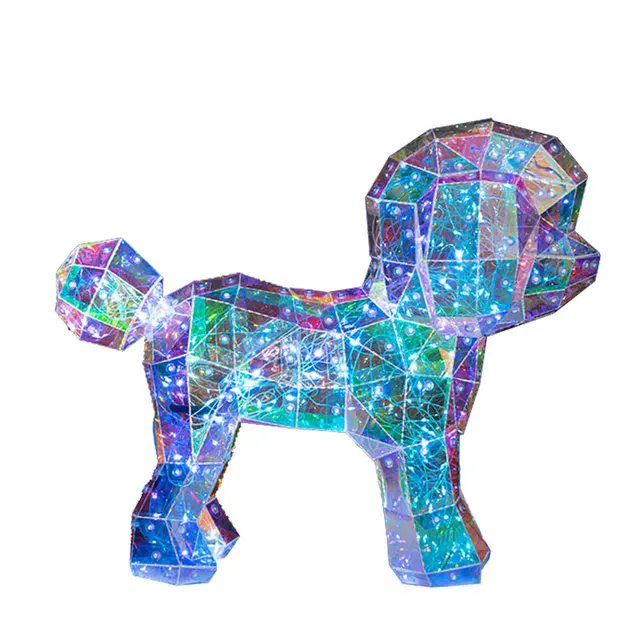 2024 New Arrivals Led Lights Decoration Puppy Dog Christmas Party Favors Supplies Gifts Sets For Women Trending Products
