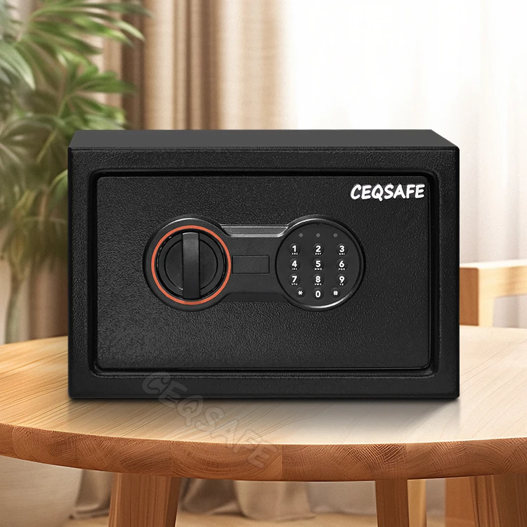 CEQSAFE High-end Furniture Digital Money Mini Household Lock Box Safe