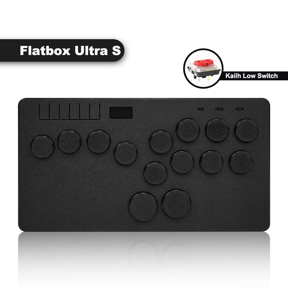flatbox ultra レバーレス hitbox形状 Flatbox Ultra Hitbox Arcade Stick - Perfect for PS5 & PC