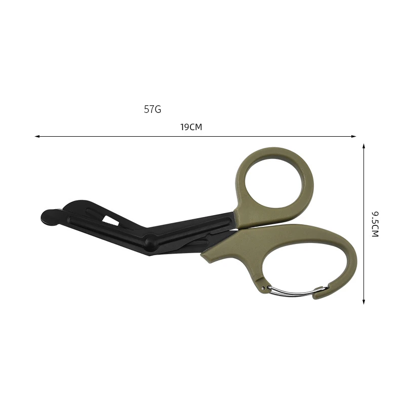 Oem Medical Scissors With Carabiner Emt And Trauma Shears Bandage