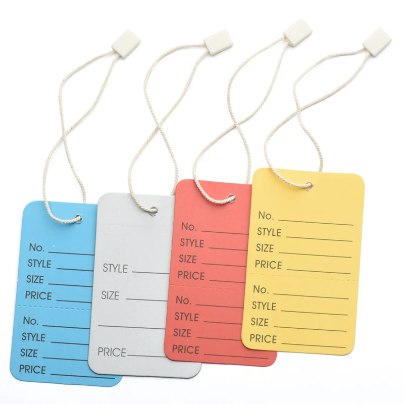 Degradable Material PLA Hang Tag String Seal Tags for Garment