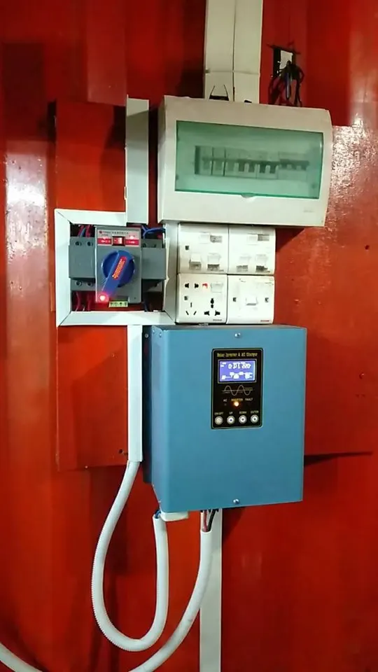 Inversor Híbrido Solar 1800W 12V A 230V, Onda Sinusoidal Pura Con MPPT Y Controlador De Carga, Admite Sin Batería