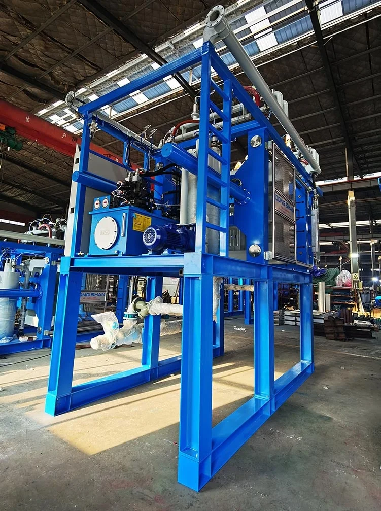 New Automatic Vacuum EPS Shape Moulding Molding Styrofoam Package Box and Home Appliance Packaging Box Making Machine for TV AC