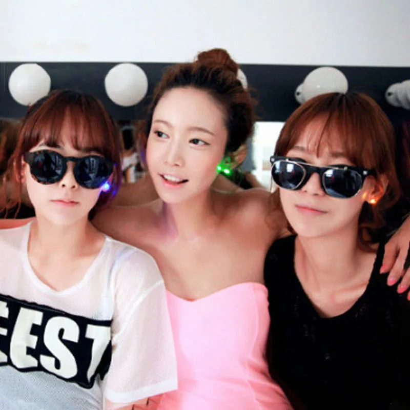 Hot Selling Party Supplies RGB LED Light up Belly Button Navel Ring