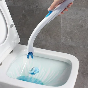 Bathroom Plastic Disposable Cleaning Brush Toilet Cleaning Dead Space Stain Free Replacement Head